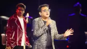 Ram Charan, Janhvi Kapoor Surprise 28,000 Fans at AR Rahman Hyderabad Concert