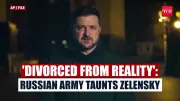 Russia Blasts Zelensky as 'Divorced From Reality', Issues Grim Warning for Trapped Ukrainian Forces