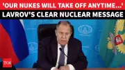 Russia Will Resume Nuclear Tests If Others Do First: Lavrov