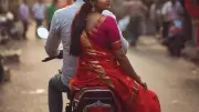 Side-Saddle Motorbike Riding Puts Indian Women at High Risk