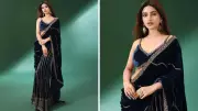 Sreeleela Stuns in ₹70,900 Draped Sharara for Mass Jathara Promotions - See Pics!