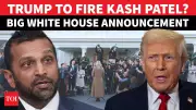 Trump Denies Firing FBI Director Kash Patel Amid Controversy
