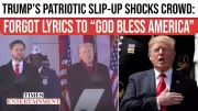 Trump Forgets 'God Bless America' Lyrics at Arlington Veterans Day Event