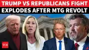Trump's GOP 'Lowlifes' Attack: Blasts Greene, Paul & Massie
