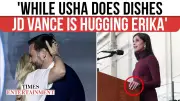 Usha Vance Missing Wedding Ring Sparks JD Vance Romance Rumors