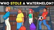 Watermelon Heist Mystery: Can You Spot the Thief in the Supermarket?