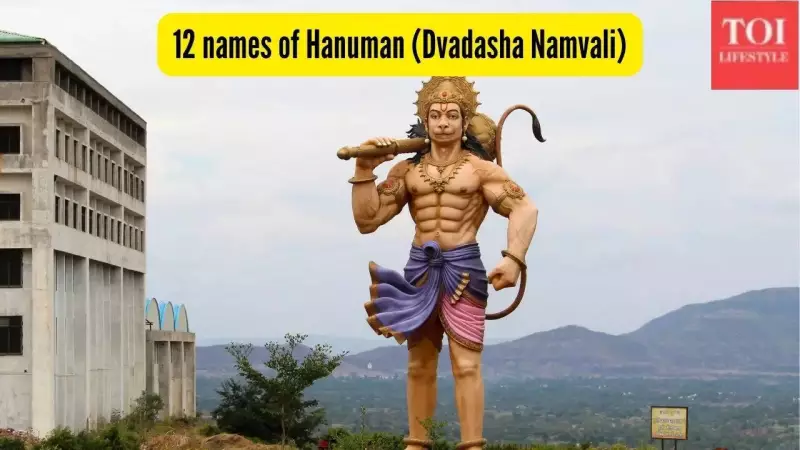 12 Sacred Names of Hanuman: A Spiritual Shield for Modern Life Challenges