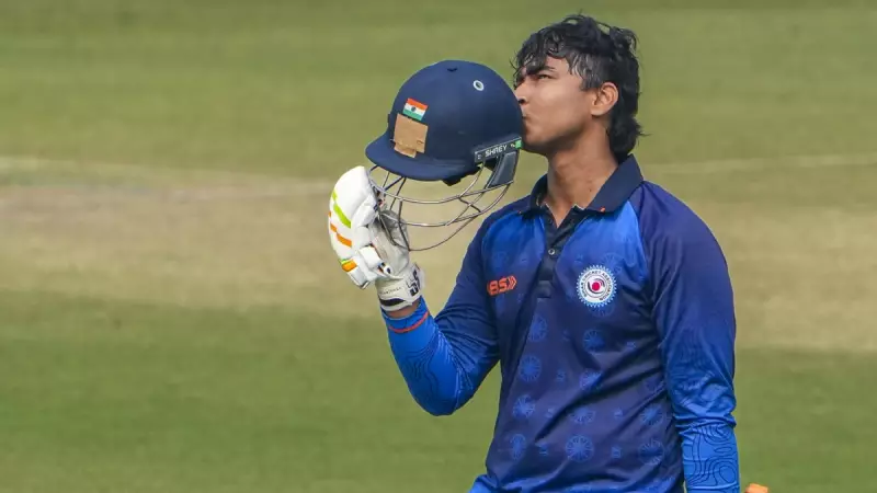 14-Year-Old Vaibhav Suryavanshi Makes History with Maiden SMAT Century for Bihar