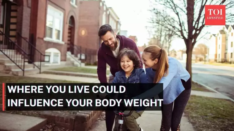 14-Year Study: Your Indian Postcode Can Predict Your Body Weight