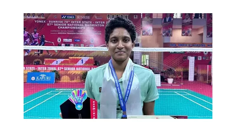 19-Year-Old Surya Charishma Tamiri Wins 87th Senior National Badminton Title