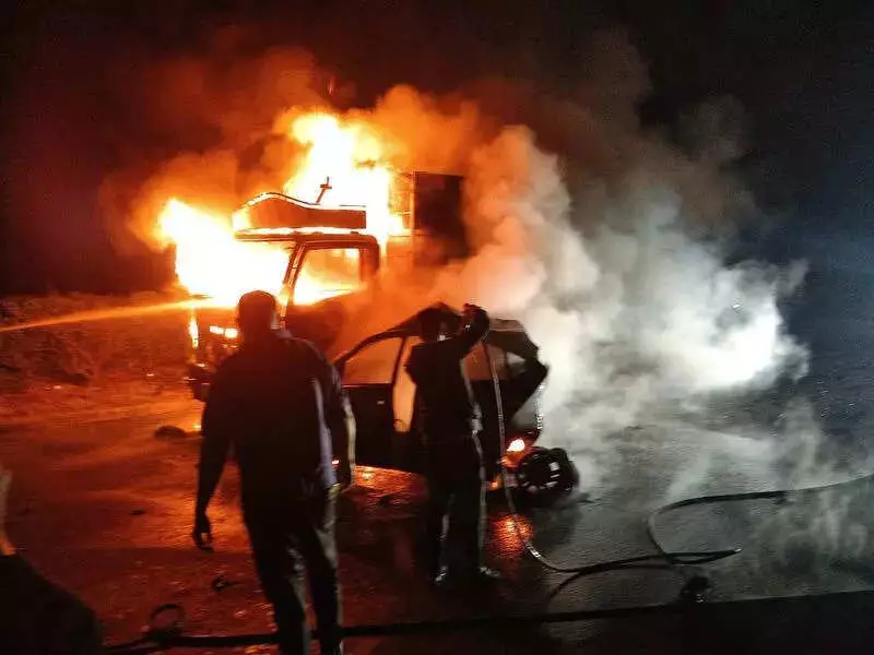 2-Year-Old Dies, Truck Driver Killed in 4-Vehicle Pileup on Gujarat's NH-41