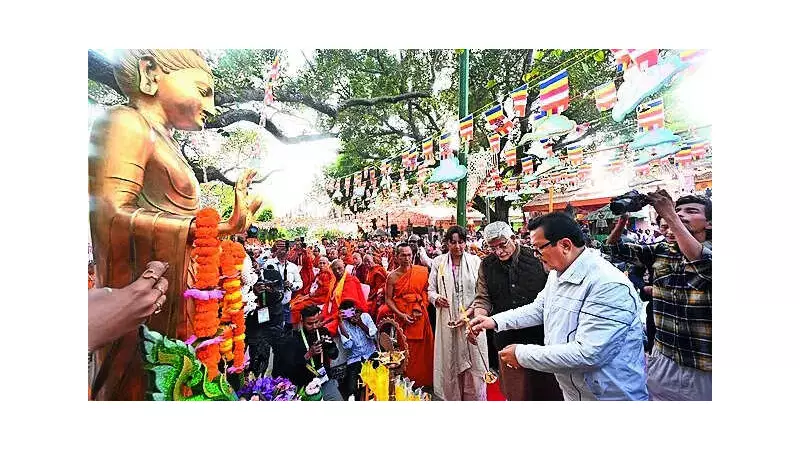 20,000 Devotees Gather in Bodh Gaya for 20th International Tipitaka Chanting