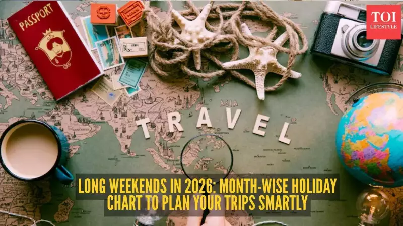 2026 Calendar: A Boon for Corporate Travelers with Multiple Long Weekends