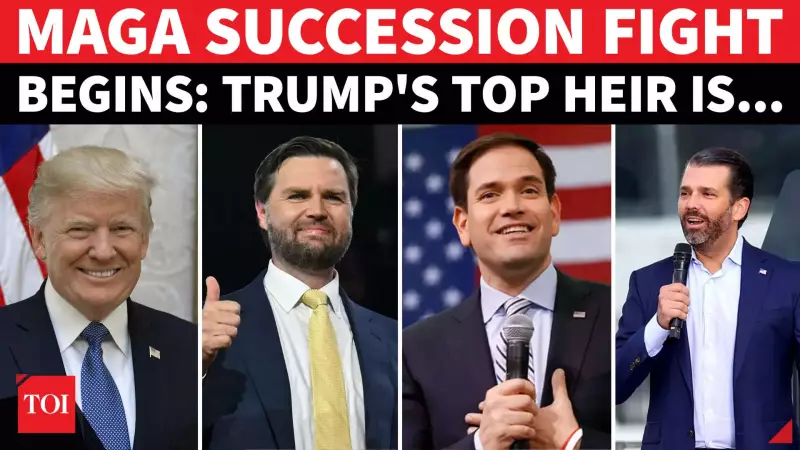 2028 Race Heats Up: J.D. Vance Emerges as Top Trump Successor Amid MAGA Infighting