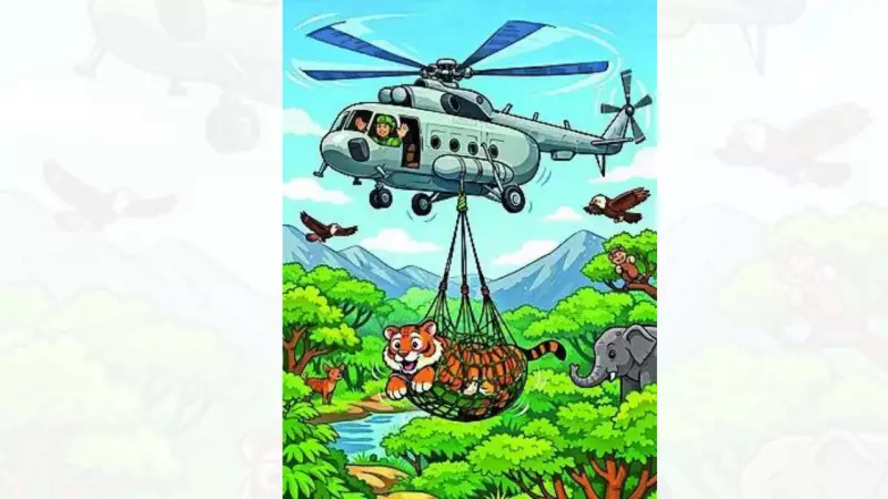 3-Year-Old Tigress Airlifted from MP's Pench to Rajasthan's Ramgarh Reserve