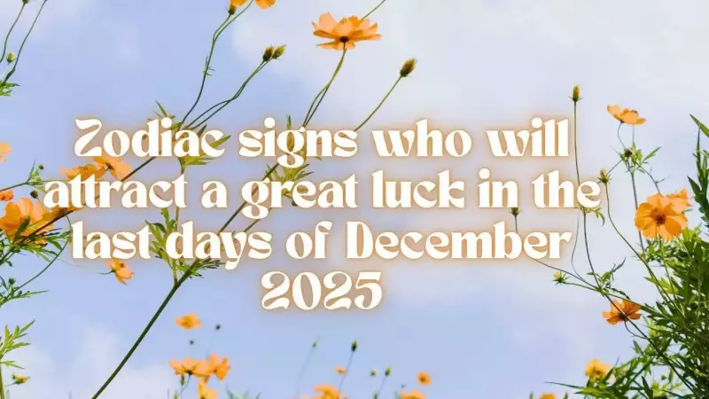 3 Zodiac Signs to Receive Universe's Blessings in Late December 2025