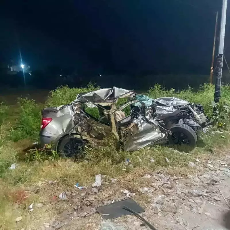 4 MBBS Interns Killed in Horrific Highway Crash on NH-9 Near Meerut
