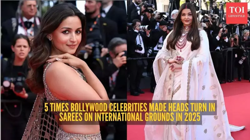5 Bollywood Saree Moments That Redefined Fashion in 2025