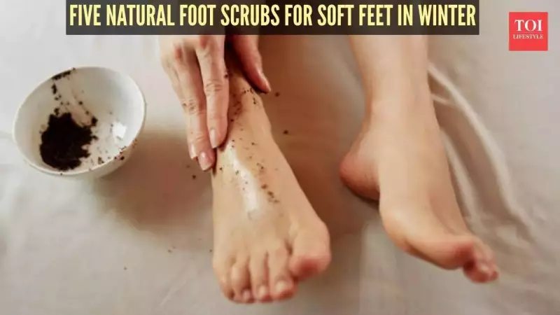 5 DIY Winter Foot Scrubs for Soft, Glowing Feet at Home