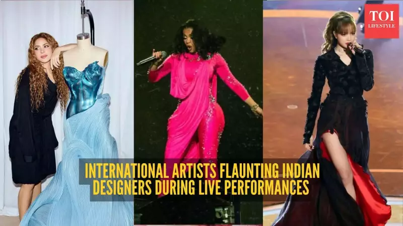 5 Global Stars Who Wore Indian Designers on Stage in 2025