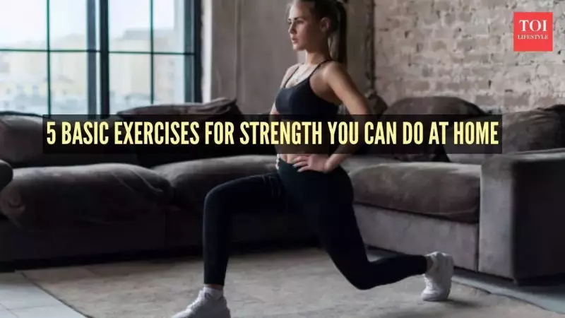 5 Home Strength Exercises Recommended by British Heart Foundation