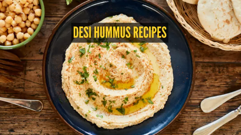 6 Desi-Style Hummus Recipes for Your Christmas & New Year Party Snacks