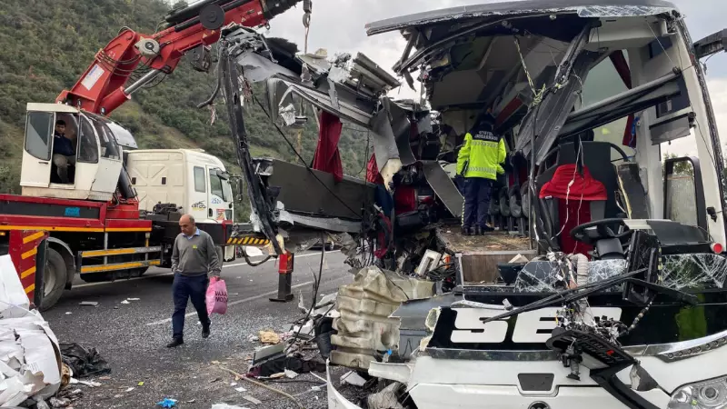7 Killed, 11 Injured in Deadly Turkey Bus-Lorry Crash on Adana-Gaziantep Highway
