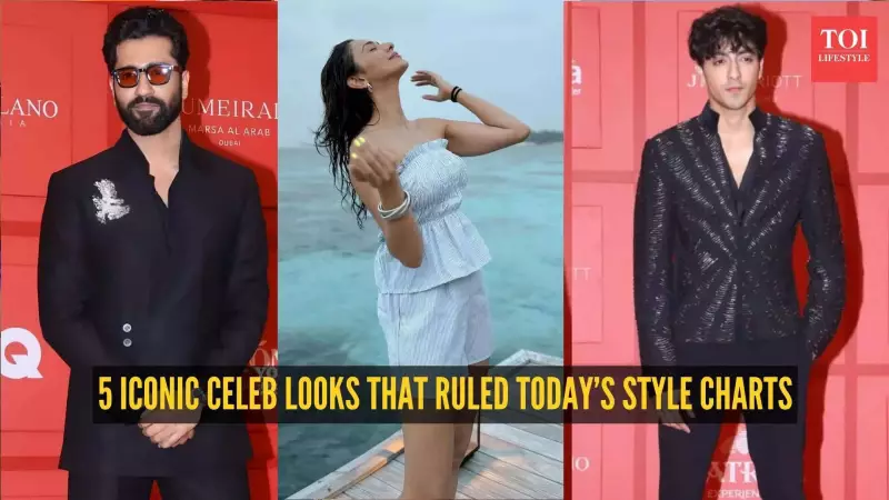 Ahaan Panday to Vicky Kaushal: 5 Star-Approved Celebrity Looks Dominating Social Media
