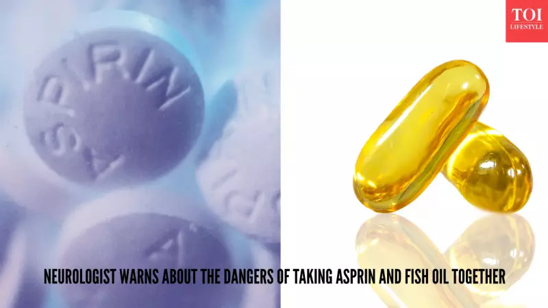 AIIMS Doctor Warns: Mixing Aspirin & Fish Oil Led to Fatal Brain Bleed