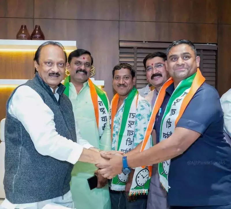 Ajit Pawar's NCP Prepares for PCMC Polls, Inducts Rivals in Pune