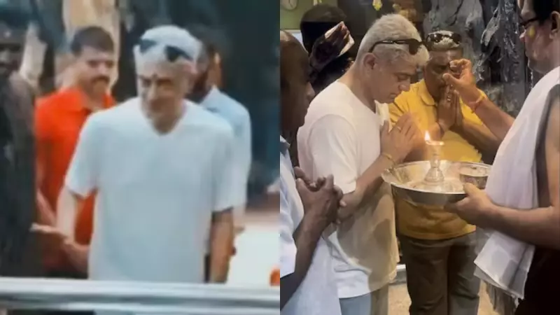 Ajith Kumar Takes Racing Break, Seeks Blessings at Malaysia's Batu Caves Temple
