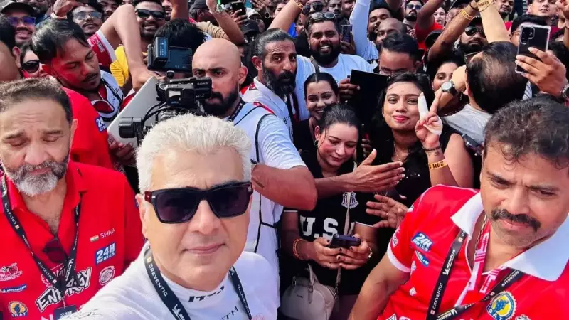Ajith's Heartwarming Fan Moment in Malaysia Goes Viral Ahead of Sepang 12-Hour Race