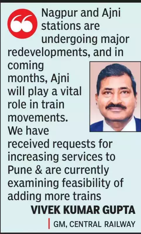 Ajni Station to Ease Nagpur Train Traffic, New Services in 3-4 Months