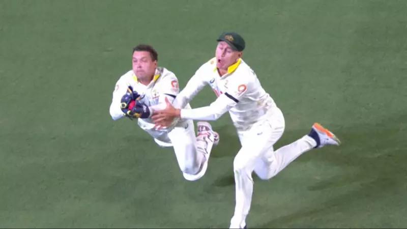 Alex Carey's Stunning Catch Dismisses Gus Atkinson Despite Collision