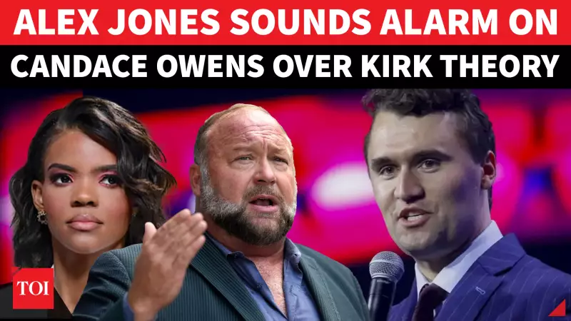 Alex Jones Issues Rare Warning Over Candace Owens' 'Wild' Charlie Kirk Theory