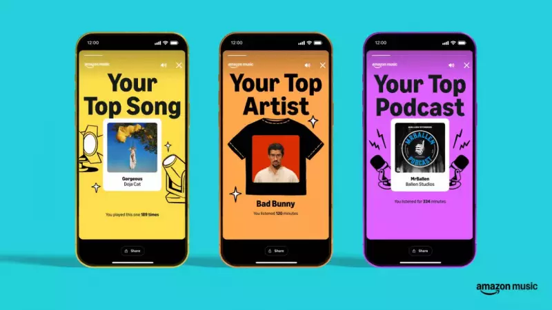 Amazon Music Launches '2025 Delivered' Recap, Rivaling YouTube Music's Year-End Feature