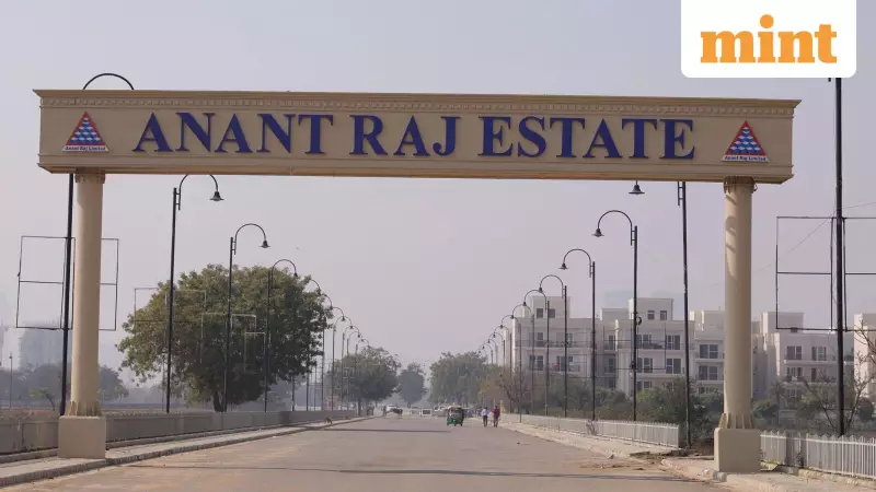 Anant Raj Share Price Crashes 35.5% in 2025 After Stellar 190% Rally in 2024