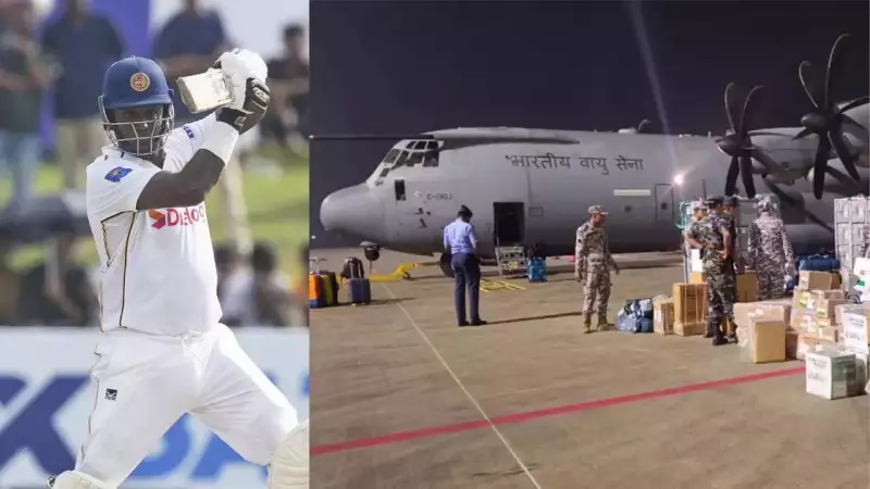 Angelo Mathews Thanks India, Pakistan Forces for Sri Lanka Cyclone Rescue Ops