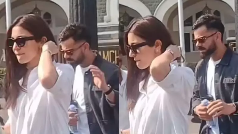 Anushka Sharma, Virat Kohli's Low-Key Alibaug Getaway After Vrindavan Blessings