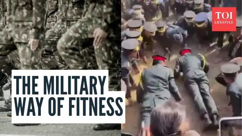Army Chief Gen Upendra Dwivedi, 61, Does Push-ups with Cadets at IMA Parade