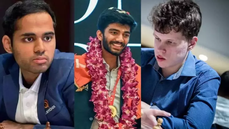 Artemiev Stuns Carlsen & Erigaisi to Lead World Rapid Chess After Day 2