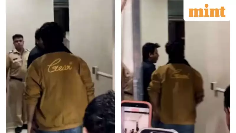 Aryan Khan Dodges Paparazzi at Nirvan Khan's Mumbai Birthday Bash