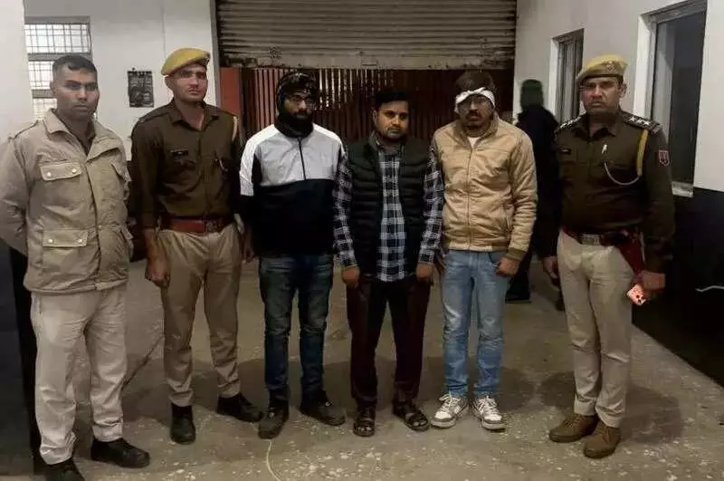 ATS Gujarat & Rajasthan SOG Bust Bhiwadi Drug Factory, Seize 21kg Banned Substances