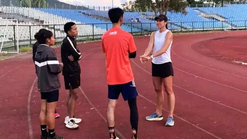 Australian Olympian Tori West Trains 150 Athletes in Aizawl, Eyes 2036 Games