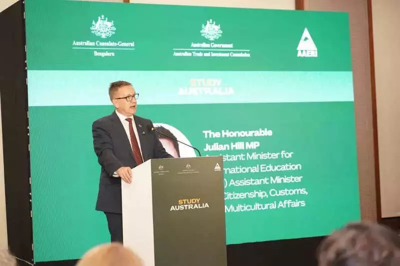 Australia's Julian Hill in Hyderabad: 1.78 Lakh Indian Students, 'Serious Partnership'