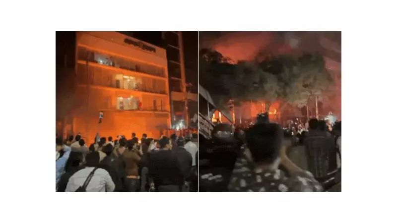 Bangladesh Protests Erupt After Leader's Death, Newspaper Offices Torched