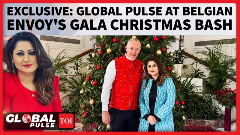 Belgian Ambassador Hosts Festive Christmas Gala in New Delhi