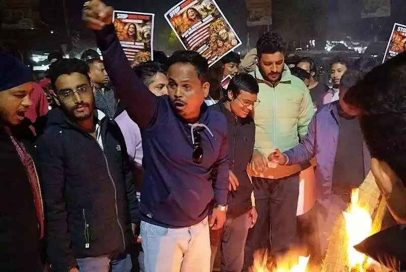 Bengal Protests Erupt After Lynching of Hindu Worker Dipu Das in Bangladesh