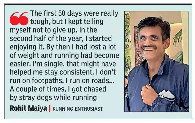 Bengaluru Man Runs 365 Half Marathons in 2025: Rohit Maiya's Inspiring Fitness Journey