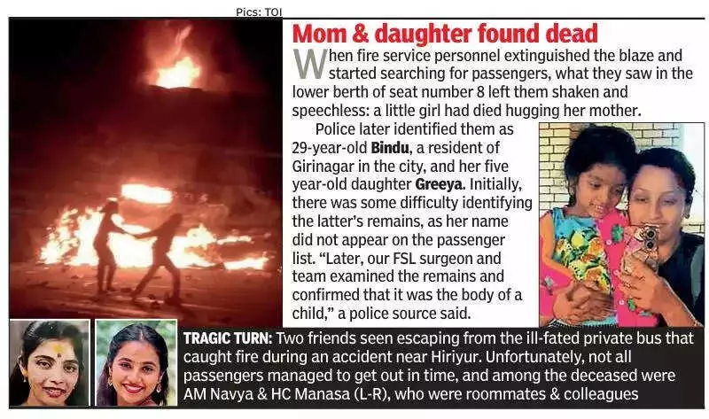 Bengaluru Tech Trio's Temple Trip Ends in Tragedy: 2 Brides-To-Be Killed in Bus Crash